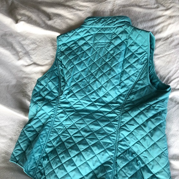 NWT Van Heusen Aqua Blue Vest Size L - Picture 4 of 4
